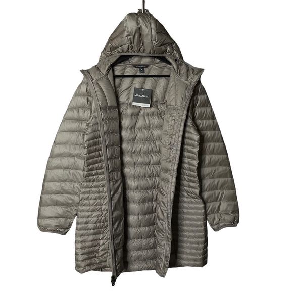 NWT Eddie Bauer Down Parka Coat Womens XL - Picture 2 of 3